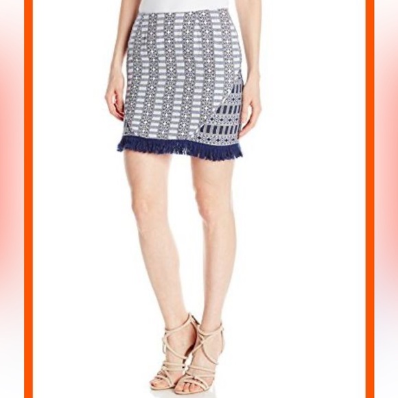 MINKPINK boho Overland skirt,‎ fringe hem sz S - Picture 1 of 10